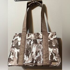 LUG Rover Mini Tote  NWT in Camo Taupe